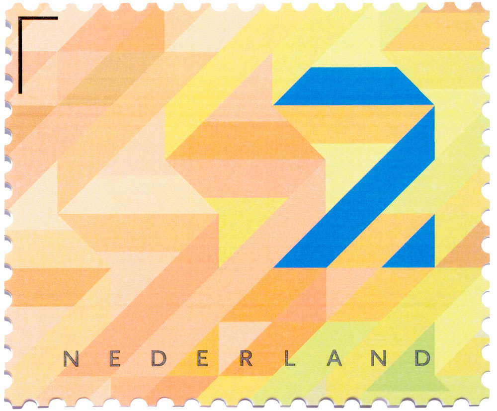 Zakelijke postzegel, waarde 2.